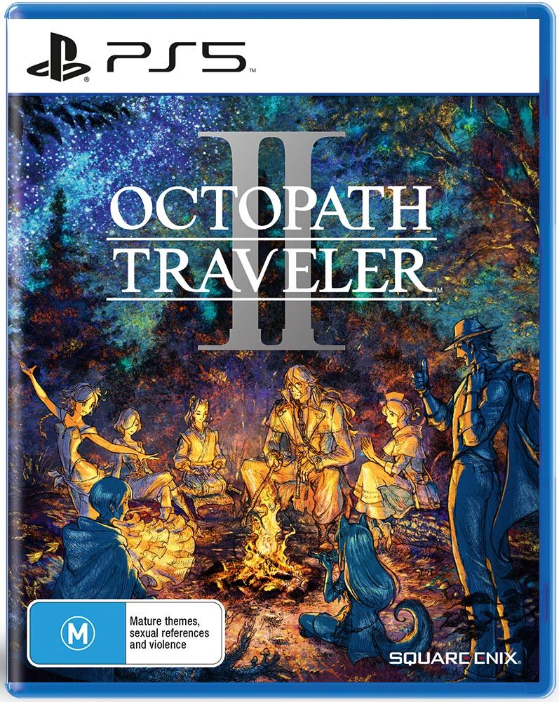 Octopath Traveler 2 Replacement Case Box Art 